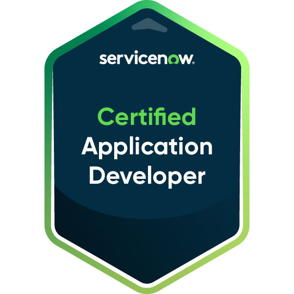 ServiceNow Certified Application Developer